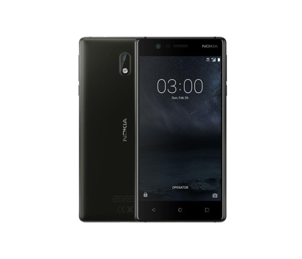 Nokia 3 Dual SIM czarny - 357293 - zdjęcie